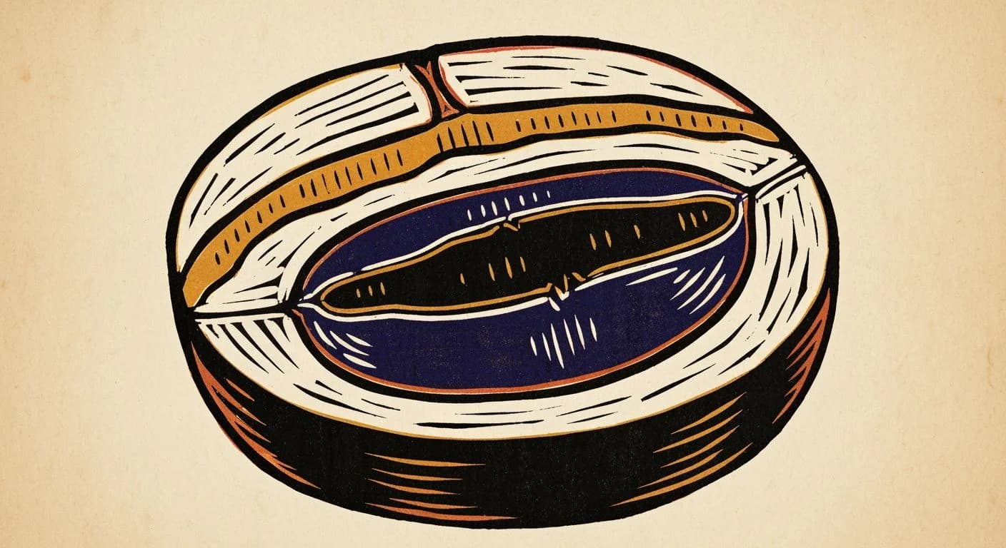 Illustration of Cherry in coffee