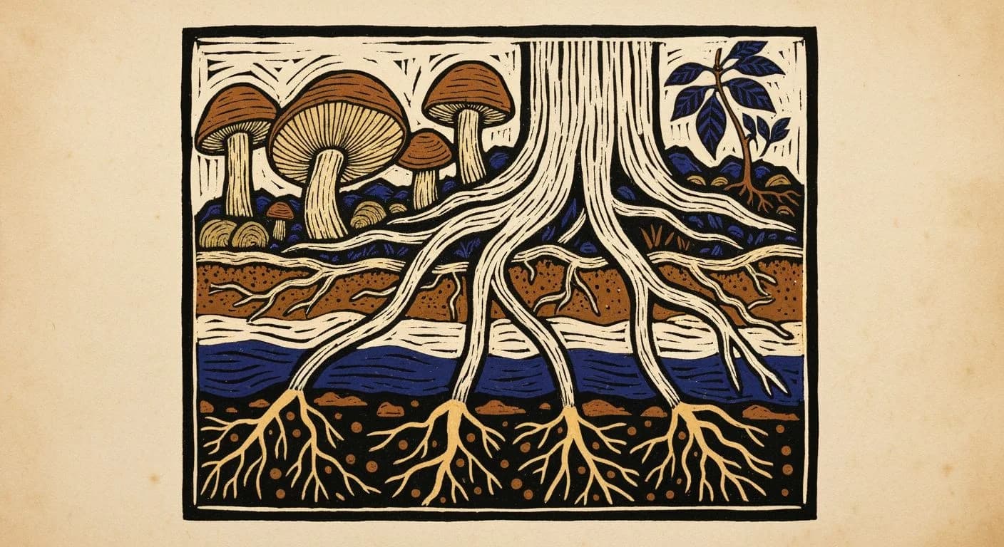 Illustration of Earthy in coffee