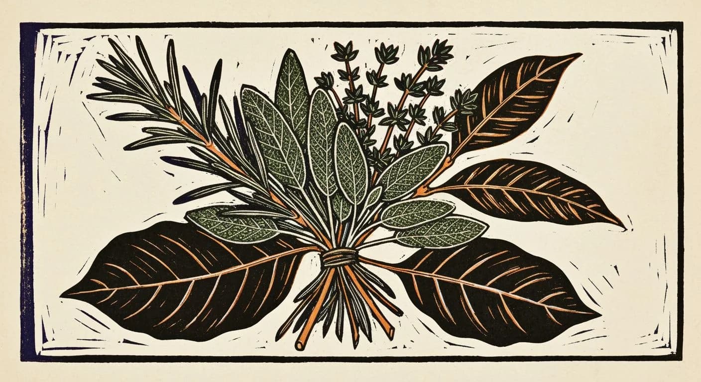 Illustration of Herbal in coffee